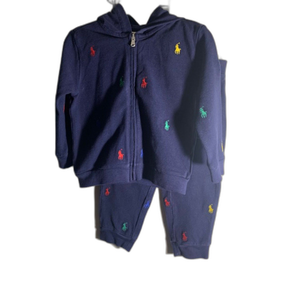 Ralph Lauren Polo Jacket & Pant Set 18M